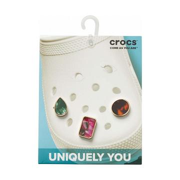 Jibbitz Crocs Elevated Gem 3-Pack Mujer Multicolor | Mexico 0385XYUF